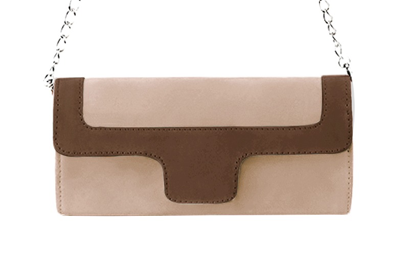 beige biscuit dress clutch for women - Florence KOOIJMAN